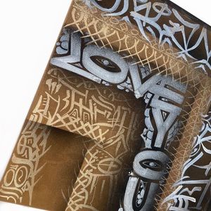 20in x 16in abstract art